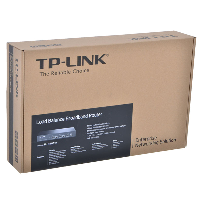 router cân bằng tải băng thông rộng tp- link tl-r480t+